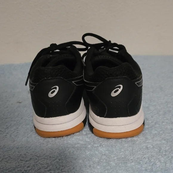 Asics Black and Tan Athletic Shoes with Gum Sole - Picture 7 of 15